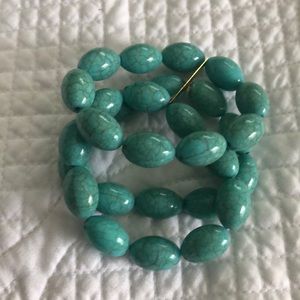 Turquoise Beaded Bracelet